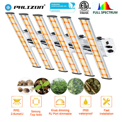 #ad BAR 4000W w Samsung LED Grow Light Bar for 5x5ft Indoor Commercial Lamp Flower $499.35