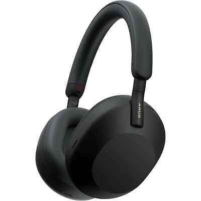 #ad Sony WH 1000XM5 B Wireless Industry Leading Noise Canceling Bluetooth Headphones $185.00