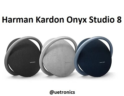 #ad Harman Kardon Onyx Studio 8 Portable Bluetooth Speakers Black Blue Champagne $149.95
