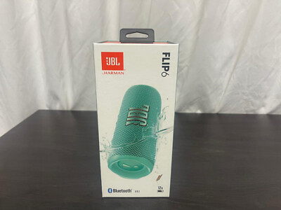 #ad JBL Flip 6 Portable Waterproof Bluetooth Speaker Teal JBLFLIP6TEALAM $84.95