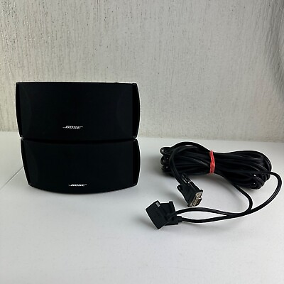 #ad Bose Gemstone Speakers AV321 3 2 1 GS GSX Cinemate Series 1 II III with cable $24.95