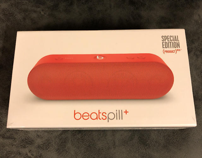 #ad Beats by Dr. Dre Pill ML4Q2PA A Red Wireless Portable Bluetooth Speaker $180.00