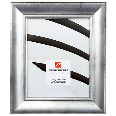 #ad Craig Frames Verandah 2quot; Brushed Silver Picture Frame $65.99