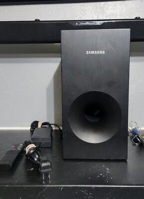 #ad SAMSUNG HW J355 Dolby Soundbar Subwoofer Bluetooth Connection Black $89.99