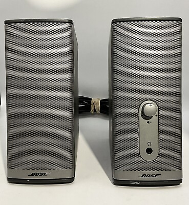 #ad Bose Companion 2 Series II Multimedia Computer Speakers w Power Adapter Tested $39.00