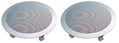 #ad NEW 2 8quot; Ceiling Inwall Speakers.Home Audio Stereo Pair.eight inch flush mount $54.00