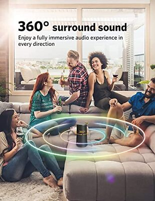 #ad EarFun® UBOOM Bluetooth Speaker 24W Stereo Sound Boom Bass 360° Surround $47.99