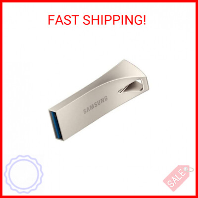 #ad SAMSUNG BAR Plus 256GB 400MB s USB 3.1 FlashDrive Champagne Silver MUF 256BE3 AM $54.99