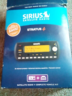 #ad Sirius Satellite Radio Plus Complete Vehicle Kit Stratus 4 Model Uc8 $54.50