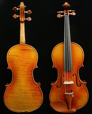 #ad Fine Master Stradivari Violin Impressive Sound 1 PC Back $699.00