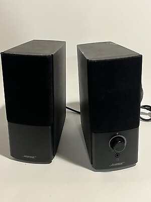 #ad bose companion 2 series iii multimedia speakers $48.00