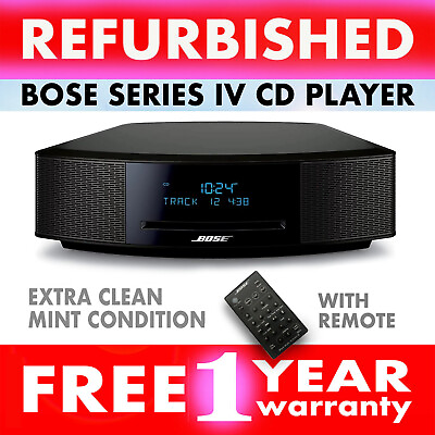 #ad Refurbished Bose Wave Music System IV CD Player AM FM Radio Espresso Black $449.00