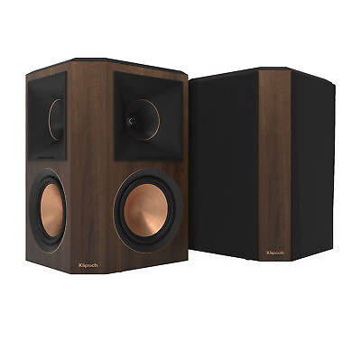 #ad Klipsch RP 502S II Walnut Pr. Surround Speakers Open Box Damage Box $629.97