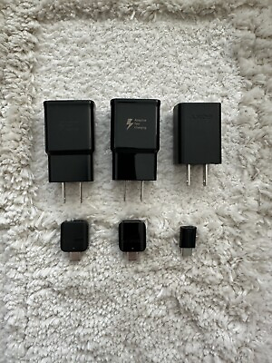 #ad Assortment Of Samsung And Sony Wall Chargers Adapters $10.00
