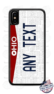 #ad Personalized Phone Case Ohio 2012 License Plate For iPhone 11 Samsung LG etc $17.94