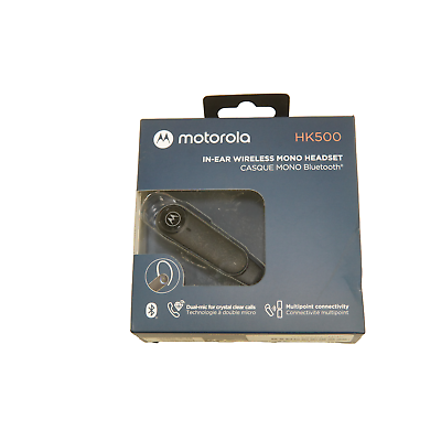 #ad Motorola Bluetooth Earpiece HK500 in Ear Wireless Mono Headset $42.49