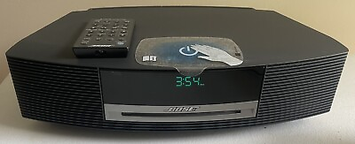 #ad BOSE WAVE Music System III AM FM Radio Graphite Gray CD Not Playable with Remote $179.99