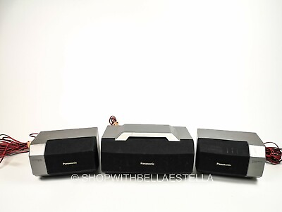 #ad Set of 3 Panasonic Surround Sound Speakers 2 SB PS70 1 SB PC70 $69.96