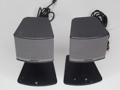 #ad Bose Companion 3 Series II Multimedia Satellite Computer Speakers Pair AV $24.95