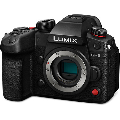 #ad Panasonic LUMIX GH6 25.2MP Mirrorless Micro Four Thirds Camera with Unlimited $1579.95
