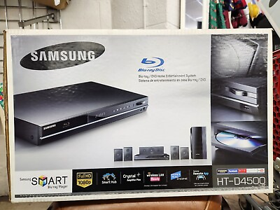 #ad Samsung HT D4500 Blu Ray Home Theatre System 5.1 Channel 1000 Watts NOS Rare $999.99