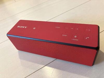 #ad #ad Sony SRS X33 Bluetooth Rechargeable Portable Audio Speaker Red Very Good $131.99