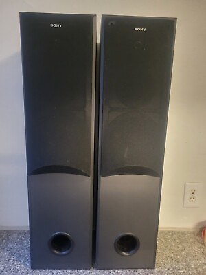 #ad #ad Sony SS MF315 Tower Speakers Local Pickup Only $89.00