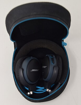#ad Bose SoundLink On Ear Bluetooth Headphones w Carry Case $125.00