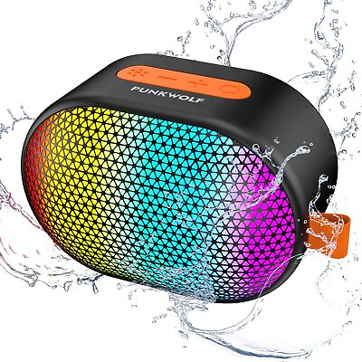 #ad Bluetooth Speakers with Lights Portable Wireless Speaker HD Sound TWS Dual... $18.21