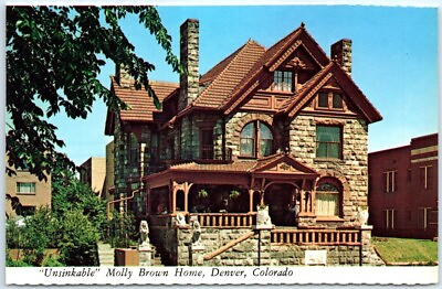 #ad Postcard Unsinkable Molly Brown Home Denver Colorado USA North America $8.99