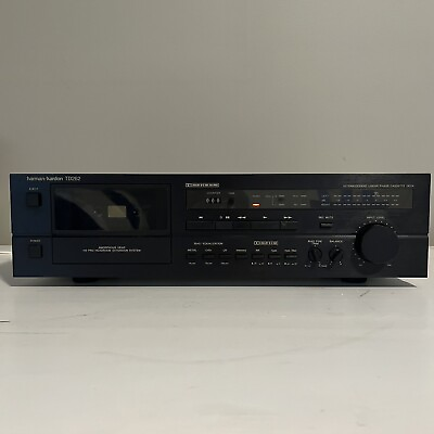 #ad Harman Kardon TD262 Tapedeck Kassette Cassette Tape Deck Vintage Tested $99.99