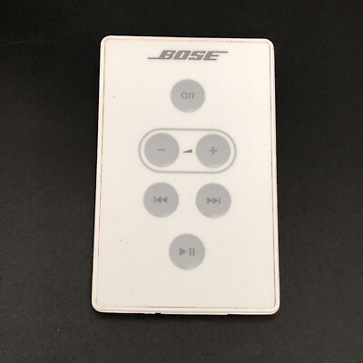#ad Genuine BOSE REMOTE CONTROL For Sound Dock Series 1 White Tested $24.99