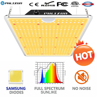 #ad Phlizon 1000W Samsung LED Grow Light IR Full Spectrum DimmableI ndoor Plant Lamp $197.79