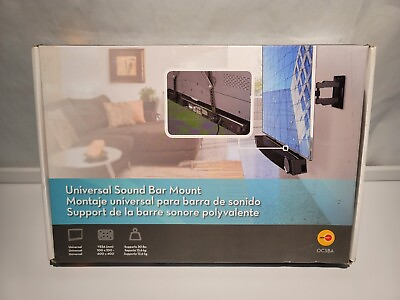 #ad Ocsba Omnimount 97 799 223 Universal Sound Bar Mount Supports 30 lbs. $7.49
