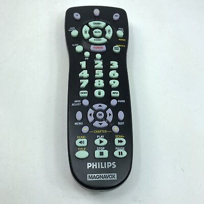 #ad Philips Magnavox Universal Remote Control tested works $7.99