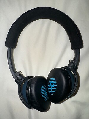 #ad Bose Soundlink Around Ear Wireless Headphones Black Blue EXCELLENT $69.99