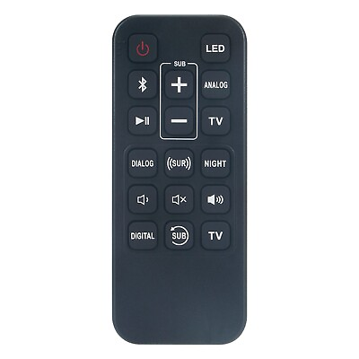 #ad New Replace Remote Control fit for Klipsch Cinema 600 800 BAR48 Soundbar System $14.98