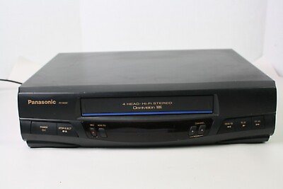 #ad Panasonic PV 9450 Blue Line 4 Head Omnivision VCR VHS Player Recorder Works $59.99
