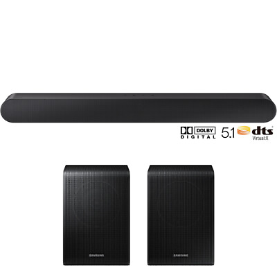 #ad Samsung 3.0ch All in One Soundbar w Dolby 5.1 Wireless Surround Speakers $315.98