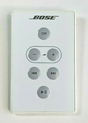 #ad Original Bose Series 1 Sound Dock 1 Remote Control White OEM Tested $11.99