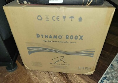 #ad MartinLogan Dynamo 800X New NIB with Warranty Satin Black $749.99