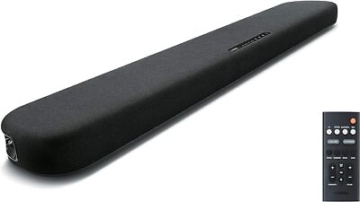 #ad Yamaha Audio SR B20A Sound Bar with Built in Subwoofers and Bluetooth Black $148.89