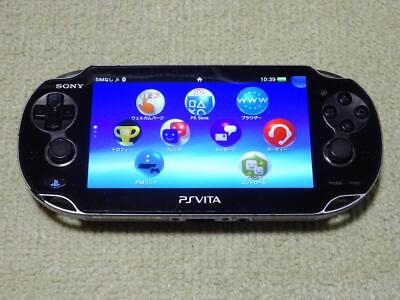 #ad PS Vita PCH 1000 PCH 1100 Crystal Model Console only used $88.99