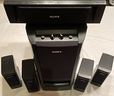 #ad Sony SA W305 Super Acoustically Loaded Woofer Active Powered Sub W Surrounds $70.00