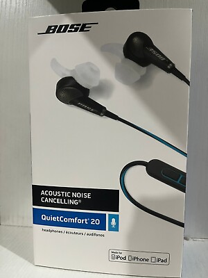 #ad Bose QuietComfort20 Noise Cancelling Headpone Bose QC20 Earbuds For iOS Android $109.99