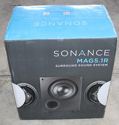 #ad New Sonance MAG5.1R 5.1 Ch 6 1 2quot; In Ceiling Surround Sound Speaker System $550.00