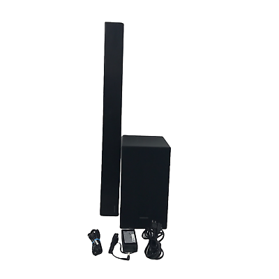 #ad #ad Samsung Soundbar HW T510 with Subwoofer PS WR55D Home Theater System Black#U7546 $77.98