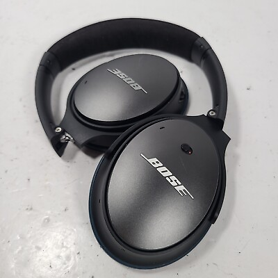 #ad FOR PARTS Bose QuietComfort QC25 Acoustic Noise Cancelling Wired Headphones $27.99