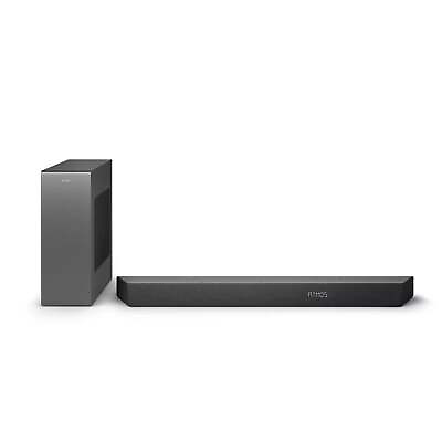 #ad 3.1 Bluetooth Sound Bar Speaker 300 W RMS Alexa Supported Anthracite $425.68