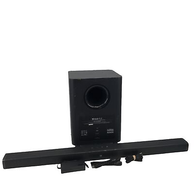 #ad JBL Bar 3.1 Wireless Home Theater Audio System Soundbar amp; Subwoofer #VT7977 $124.49